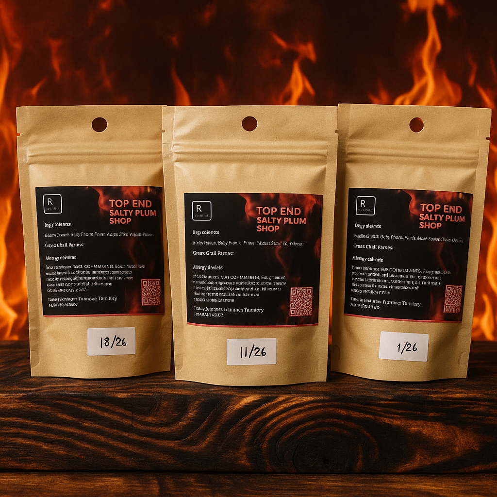 Gates Of Hell Worlds Hottest Salty Plums - Top End Salty Plum Shop Australia